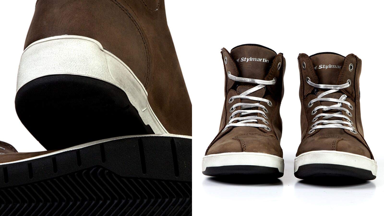 Amazon.co.jp: Stylmartin Marshall ライディングシューズ ブラウン